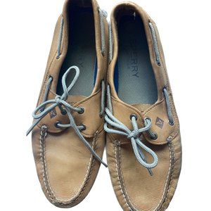 Sperry Top Siders x Boat Shoes, Men's 11.5 M, Tan x Brown
